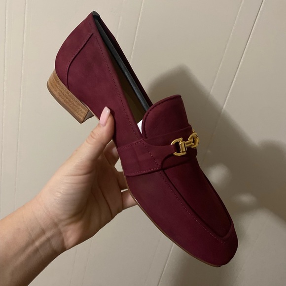 ADONIS BURGUNDY SUEDE LOAFER BRAND NEW!!! - Picture 6 of 8